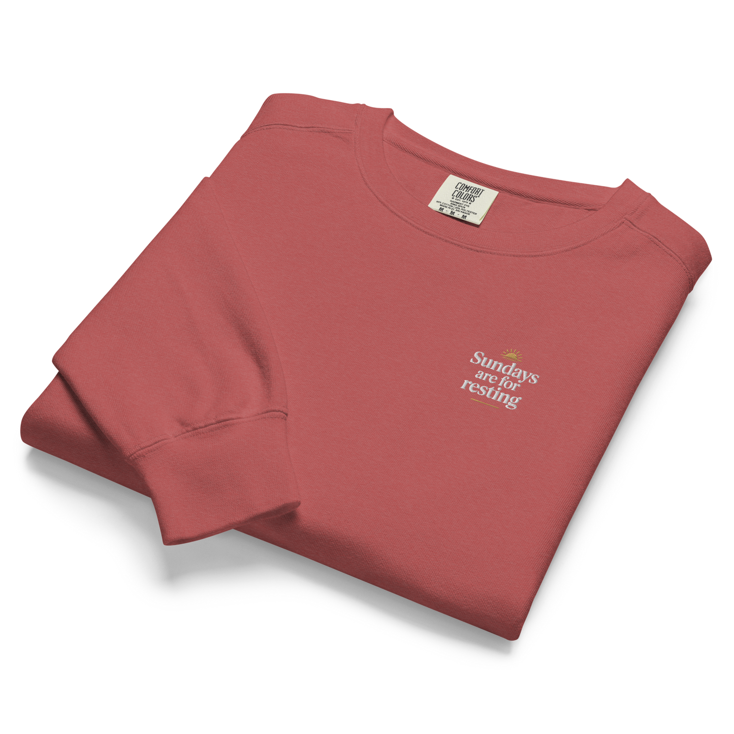 Sundays are for Resting - Heavyweight Crewneck
