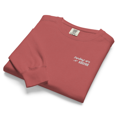 Sundays are Sacred - Heavyweight Crewneck