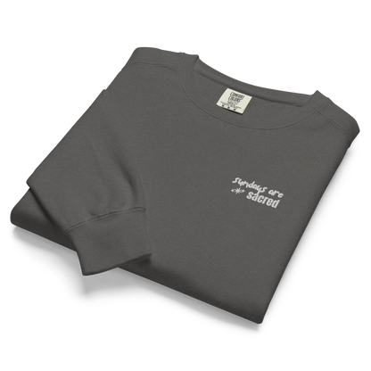 Sundays are Sacred - Heavyweight Crewneck